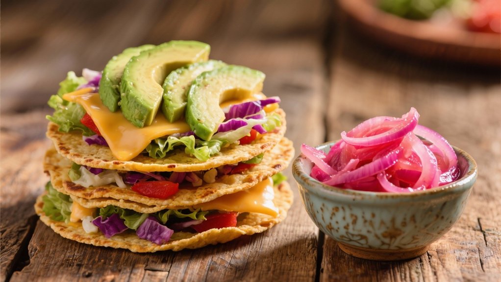 tangy pickled red onions
