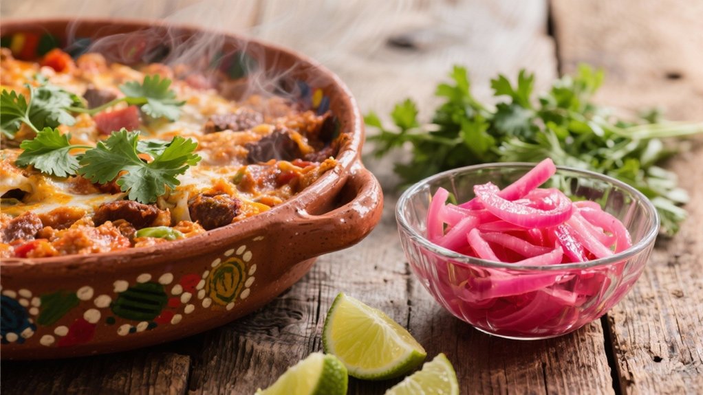 tangy pickled red onions