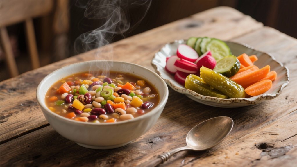 tangy pickled vegetable accompaniments