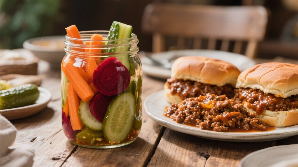 tangy pickled vegetable companions