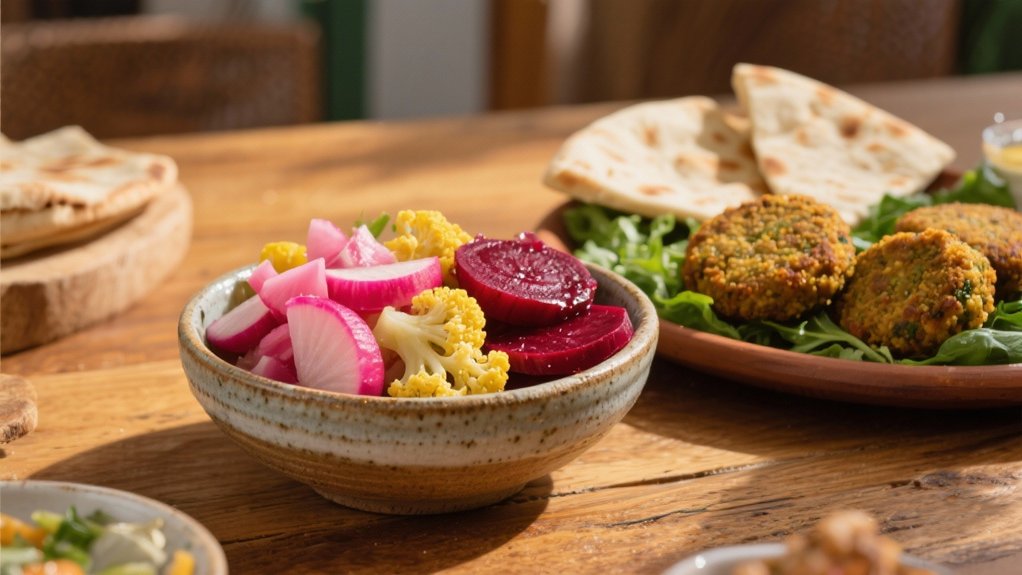 tangy pickled vegetable options