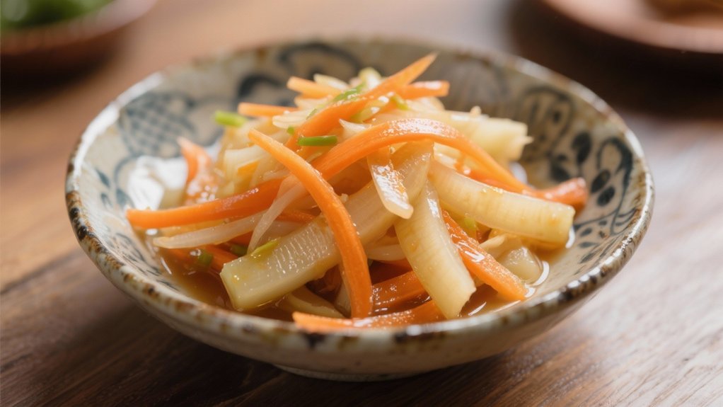 tangy pickled vegetable salad