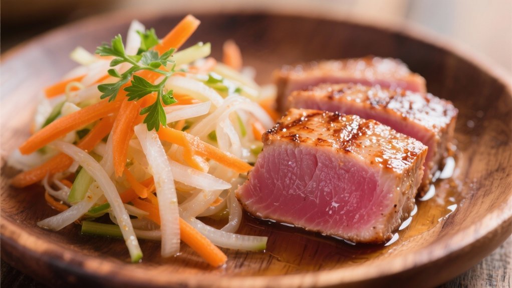 tangy pickled vegetable slaw