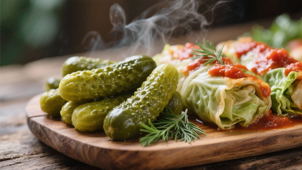 tangy pickles for freshness