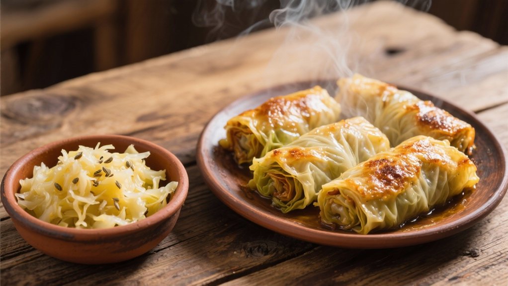 tangy sauerkraut enhances flavor