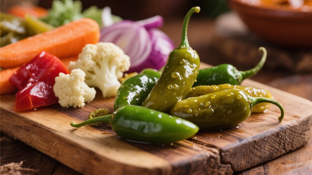 tangy spicy pickled vegetables