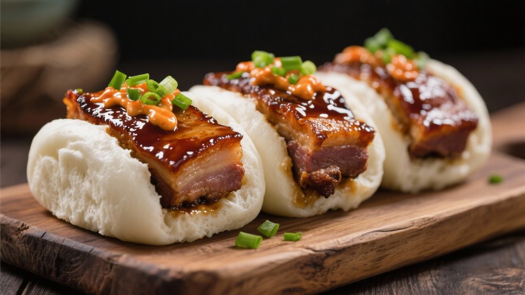 tender chashu pork buns