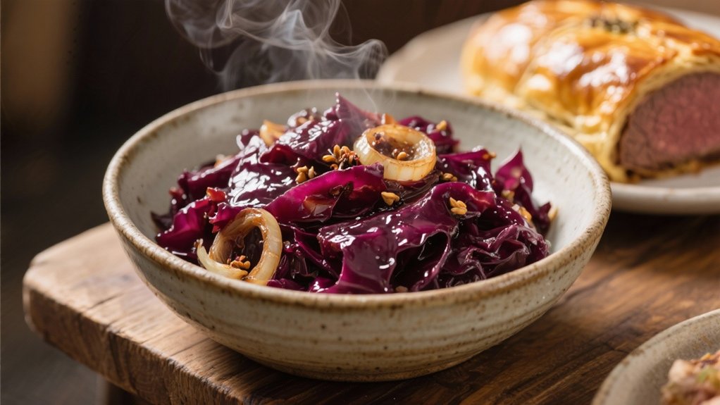 tender flavorful braised cabbage