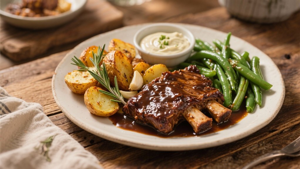 tender flavorful braised short ribs