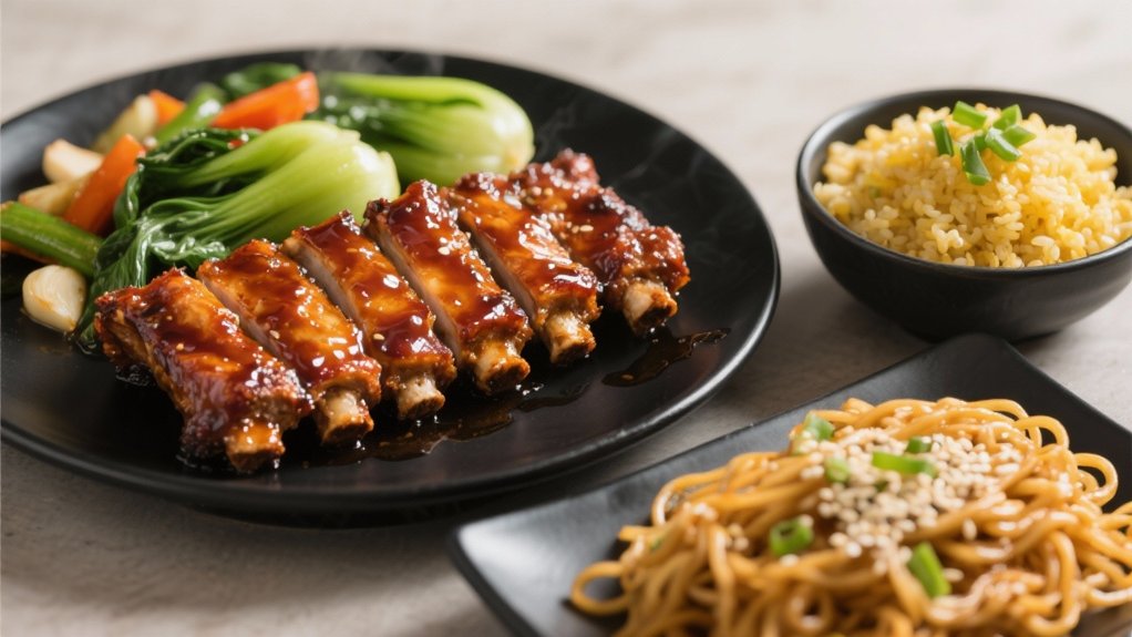 tender glazed barbecue ribs