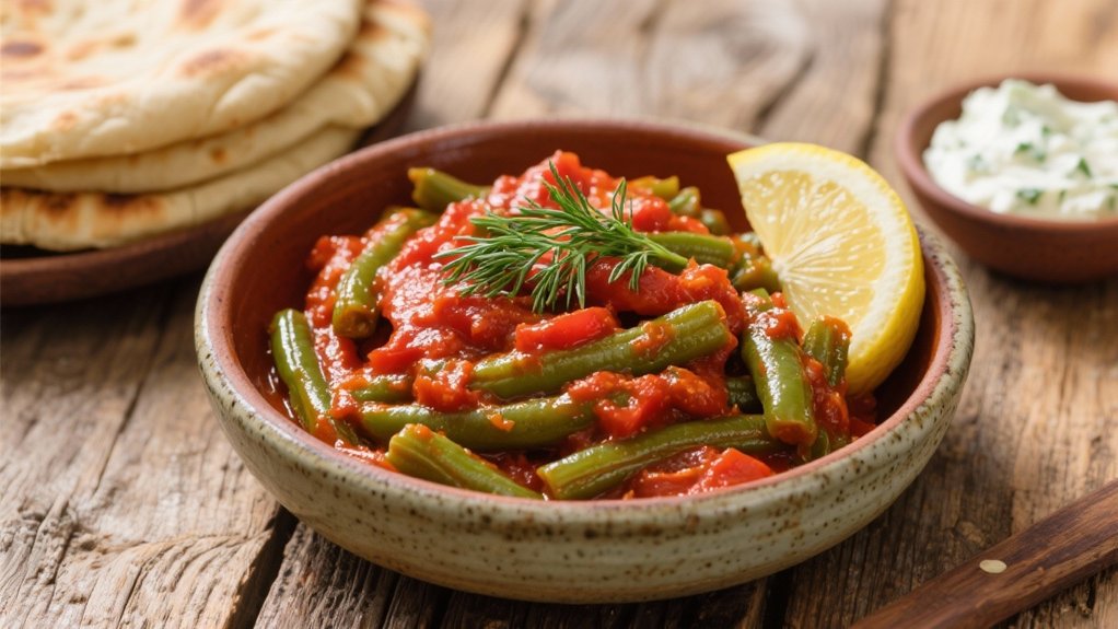 tender green bean dish