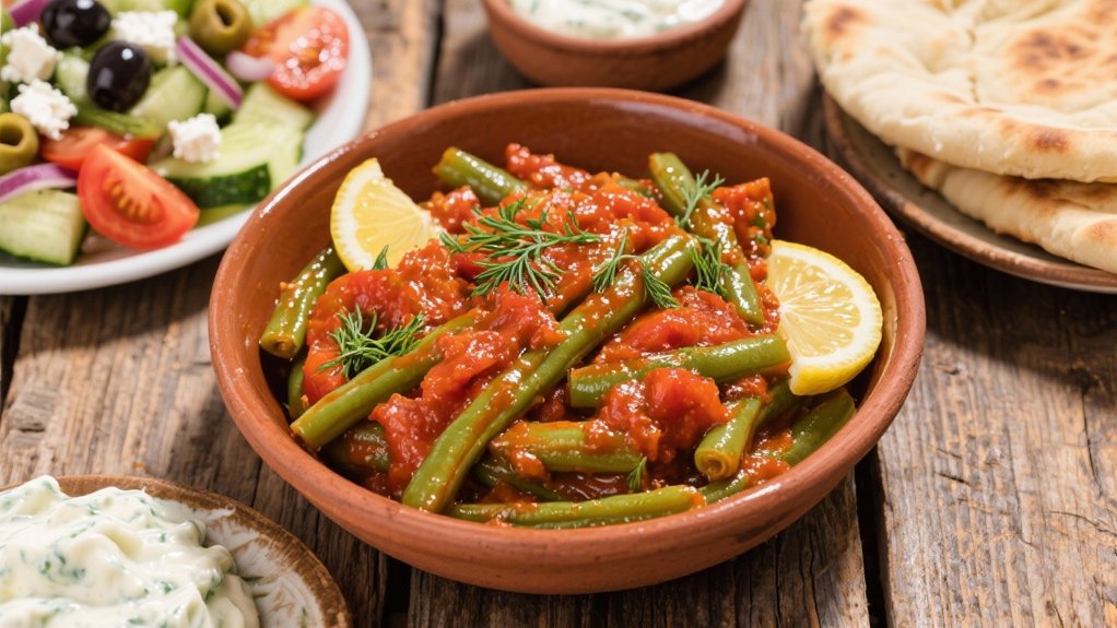 tender mediterranean green beans