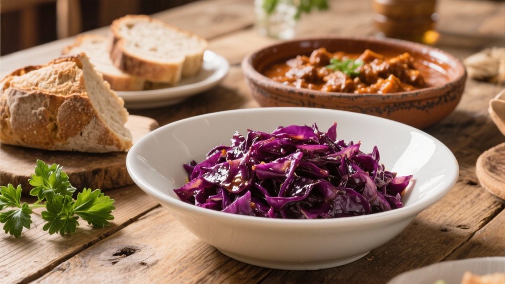 tender sweet and sour cabbage