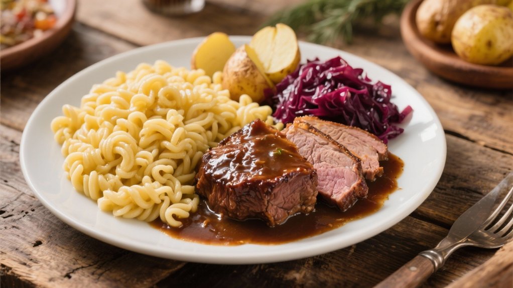 tender tangy pot roast