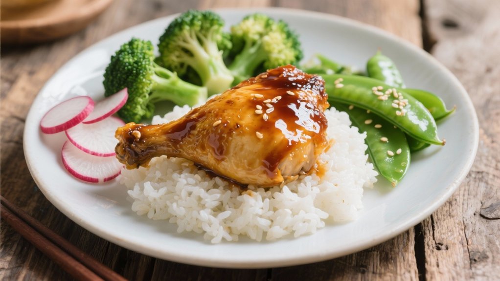 teriyaki chicken and rice
