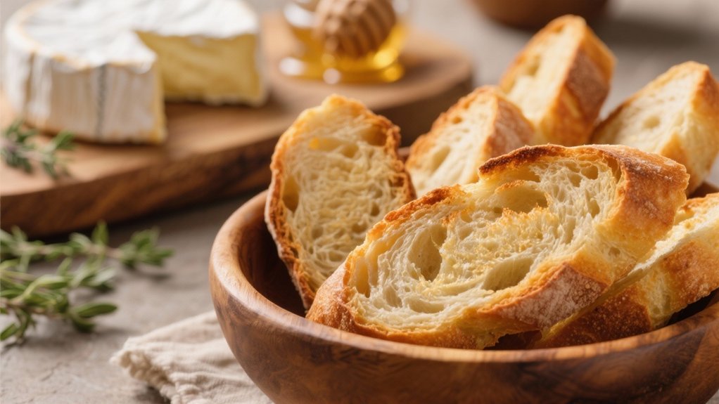 toasted baguette perfect appetizers