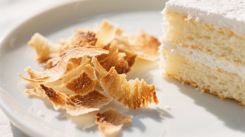 toasted coconut cake enhancement
