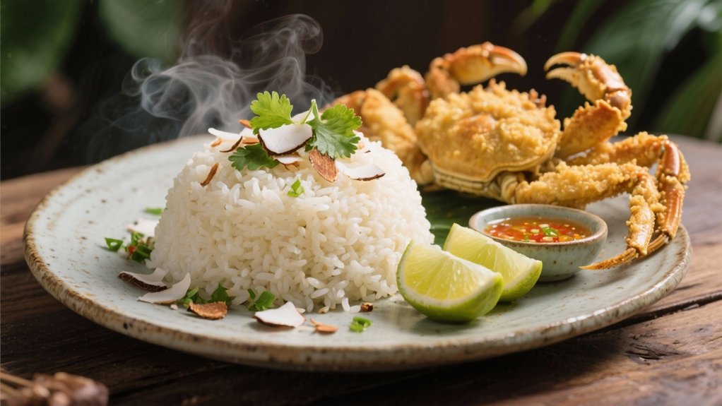 tropical coconut crab delight