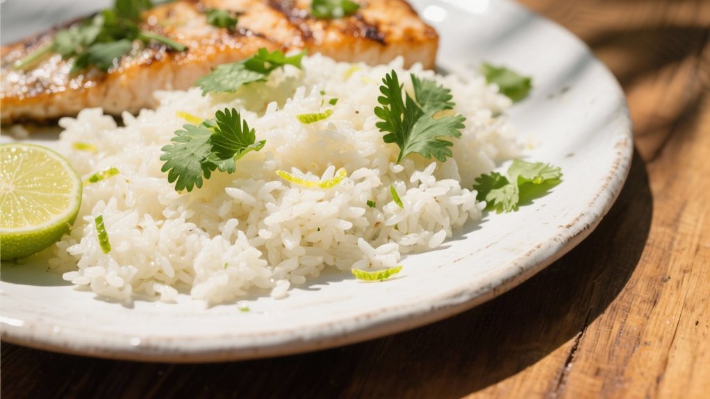 tropical coconut rice delight