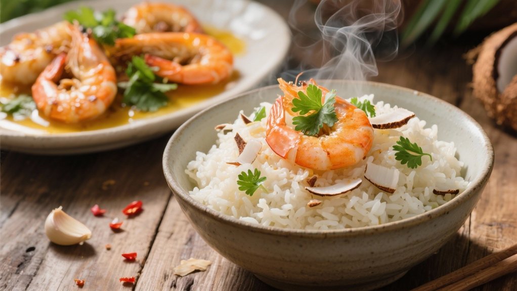 tropical coconut rice delight