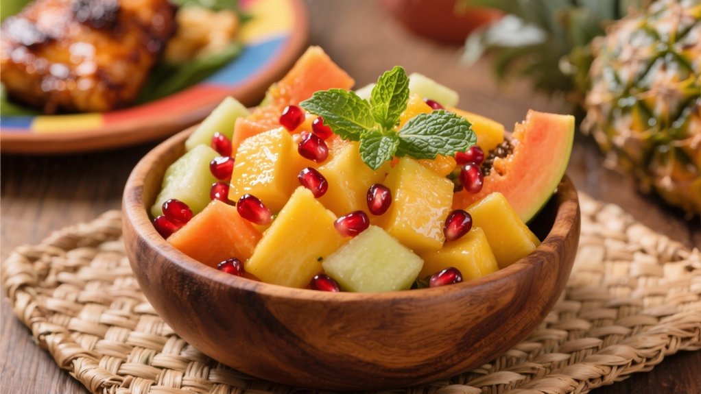 tropical fruit salad recipe