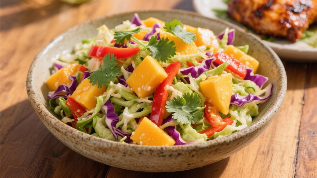 tropical mango coleslaw recipe