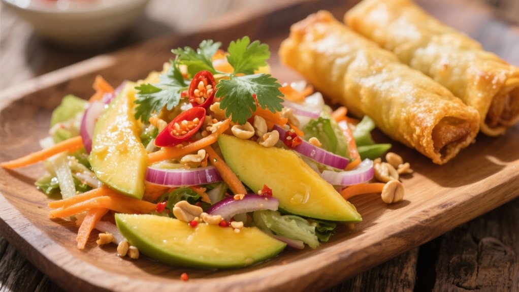tropical mango salad delight