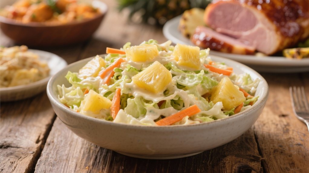 tropical pineapple coleslaw recipe