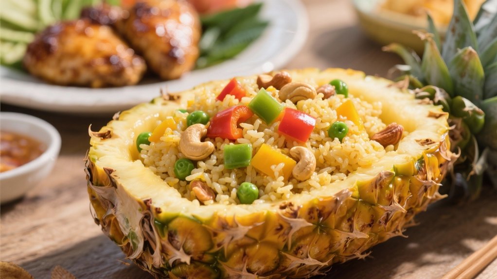 tropical pineapple fried rice