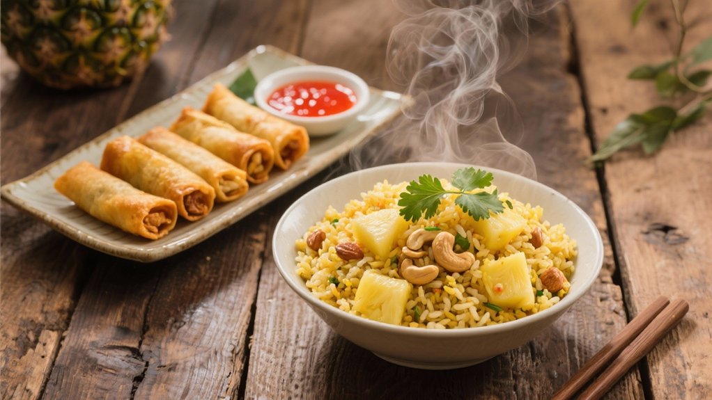 tropical pineapple fried rice