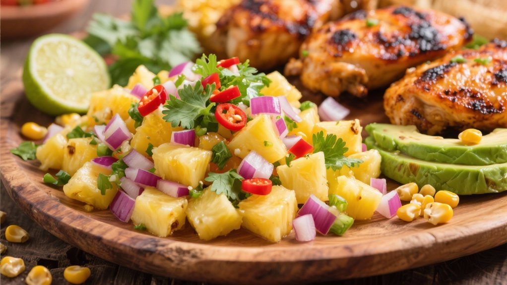 tropical pineapple salsa recipe