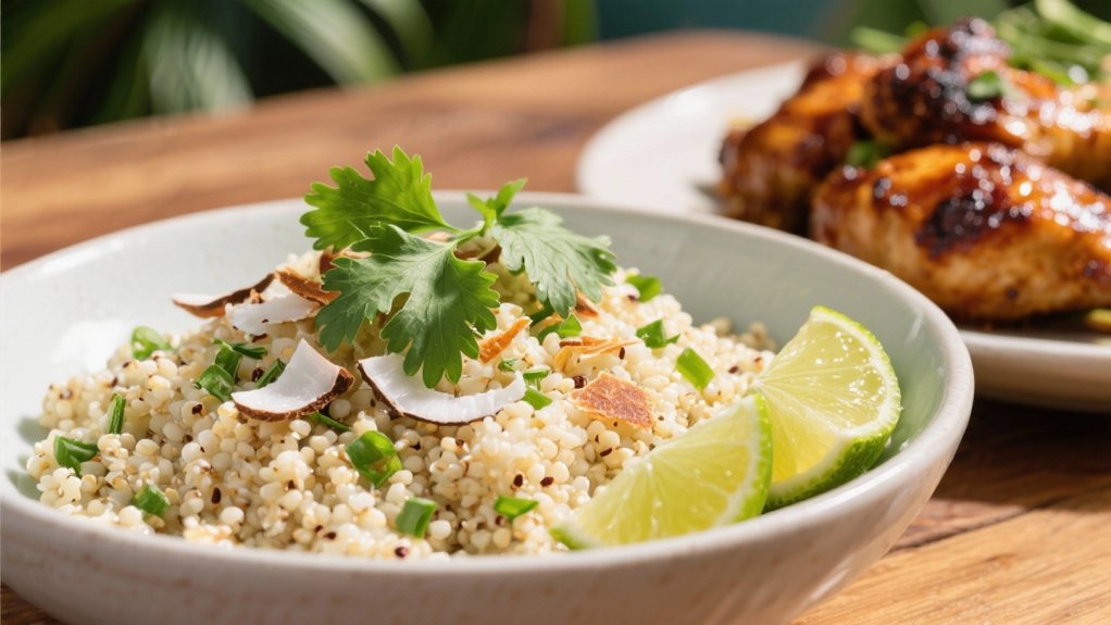 tropical quinoa side dish