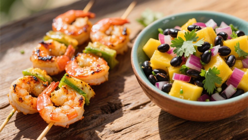 tropical summer salsa delight