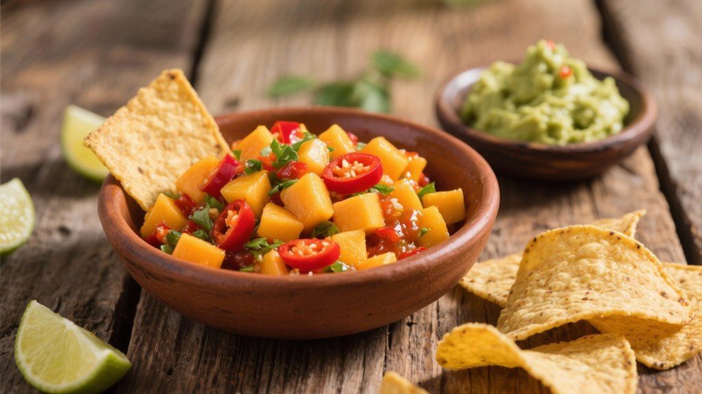 tropical sweet and spicy
