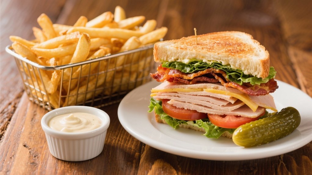 turkey club sandwich delight