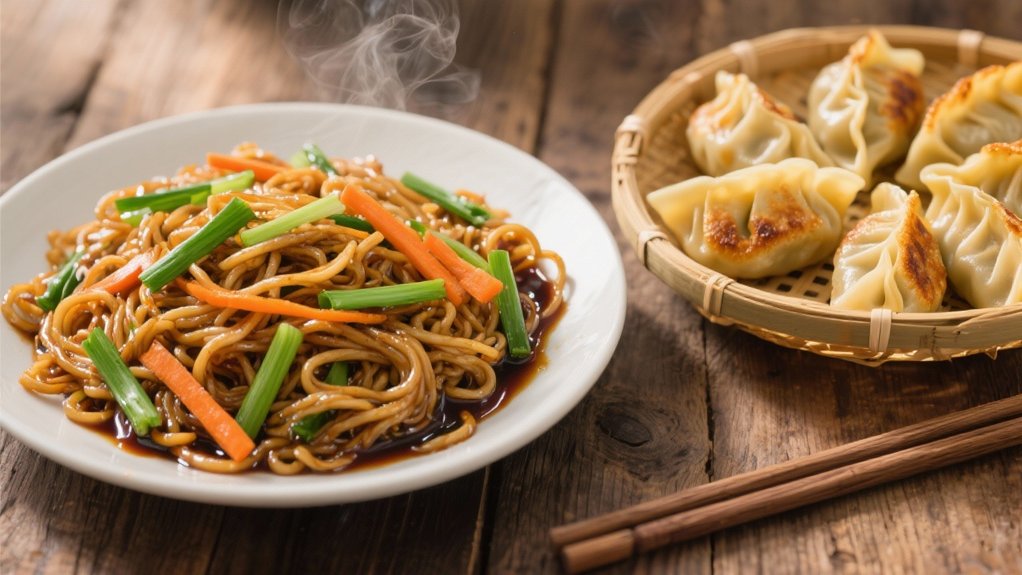 vegetable lo mein delight