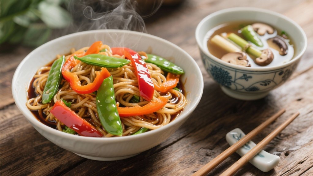 vegetable lo mein harmony
