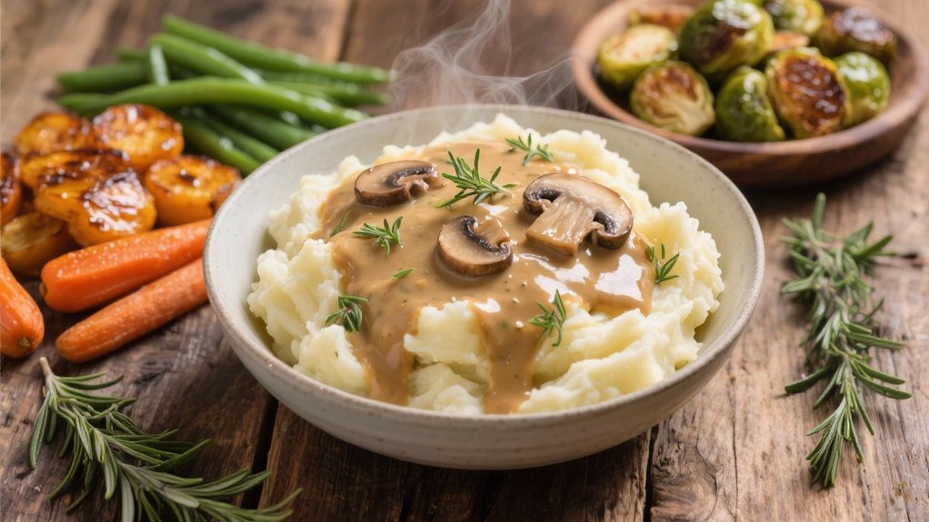 vegetarian mushroom gravy recipe