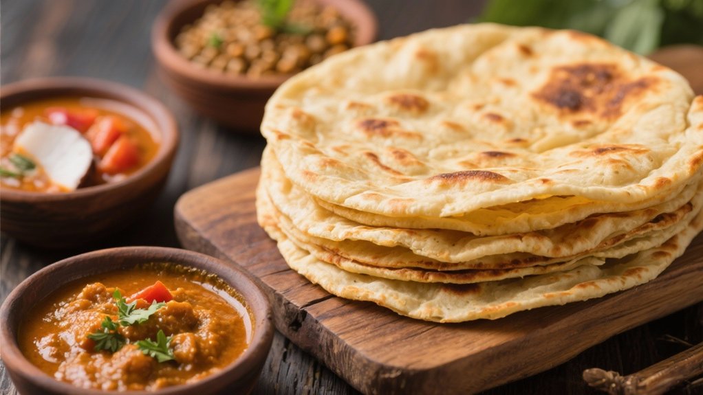 versatile flatbread for curry