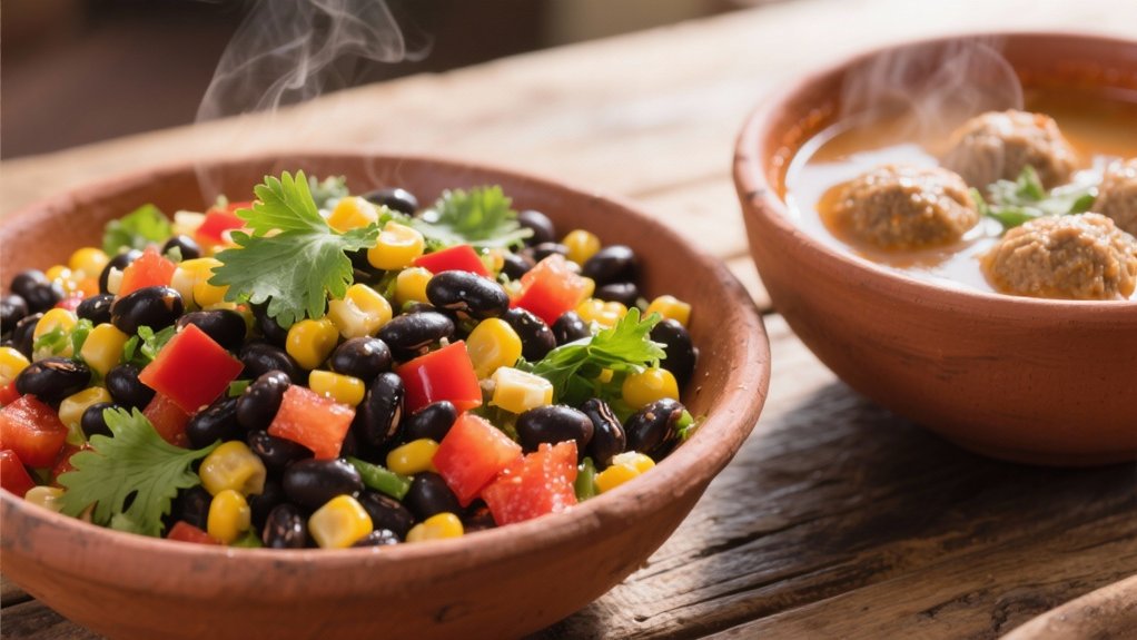 vibrant black bean salad