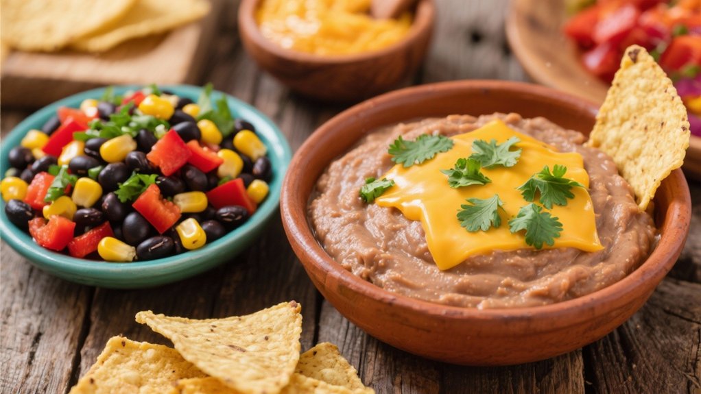 vibrant black bean salsa