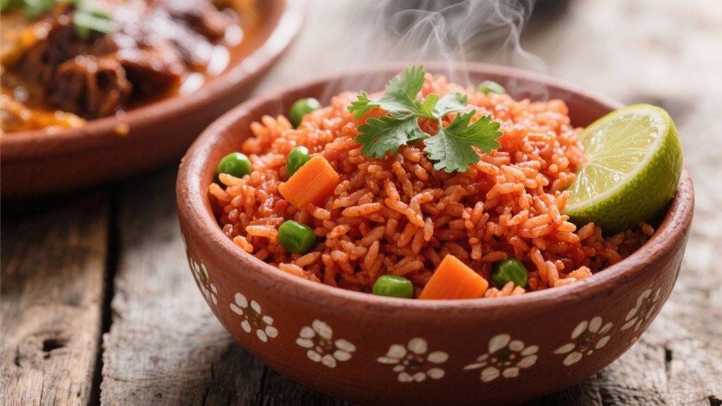 vibrant flavorful rice dish