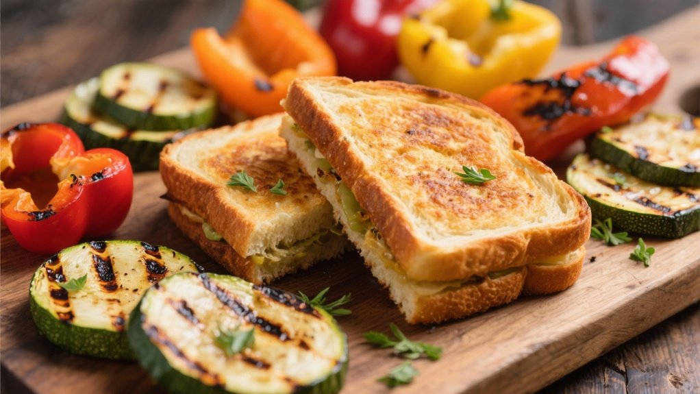 vibrant grilled vegetable medley