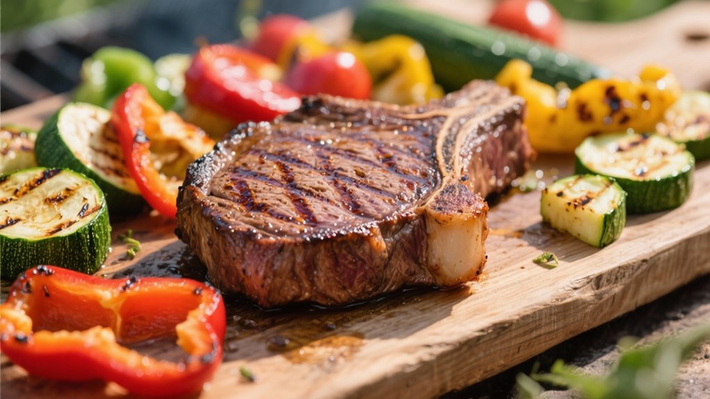 vibrant grilled vegetable medley