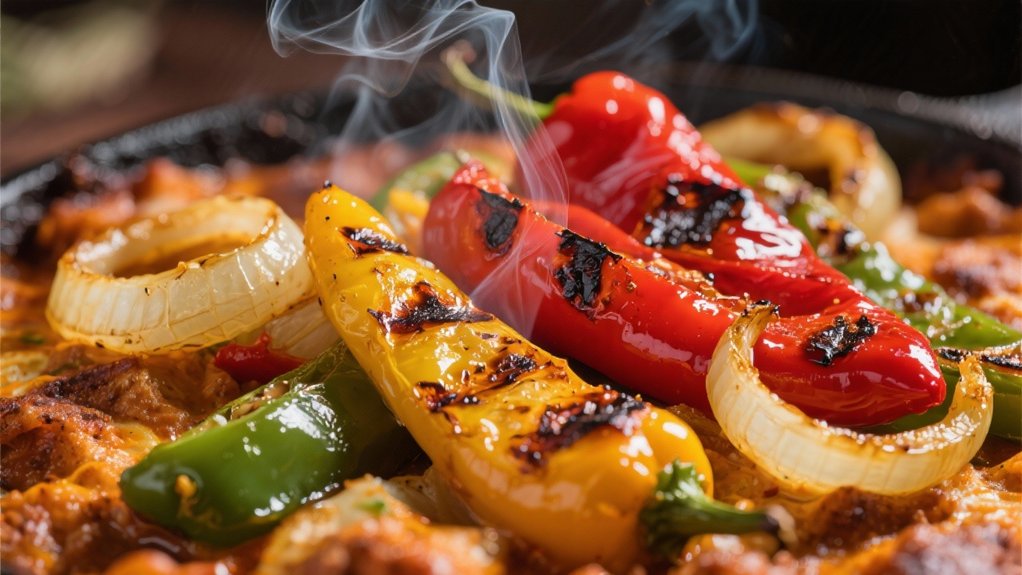 vibrant grilled vegetable side