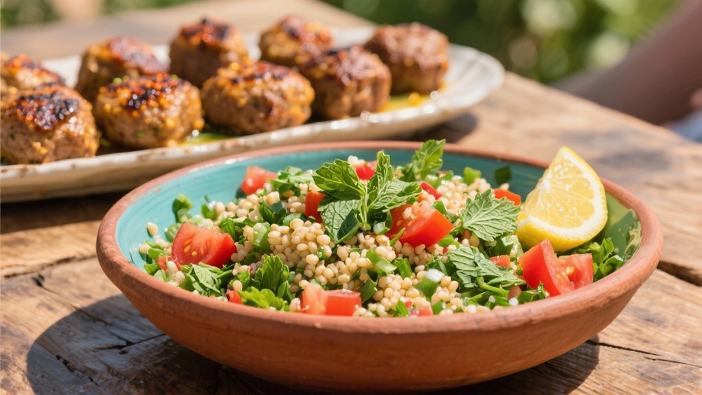 vibrant herb infused salad