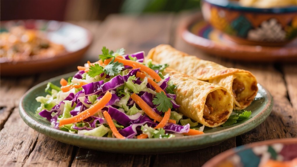 vibrant mexican inspired coleslaw