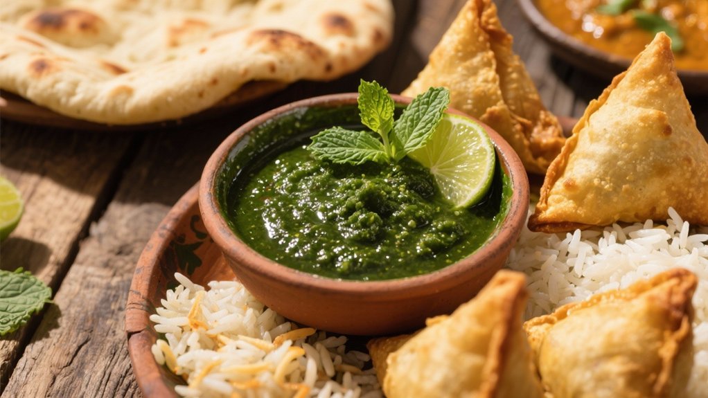 vibrant mint chutney variations