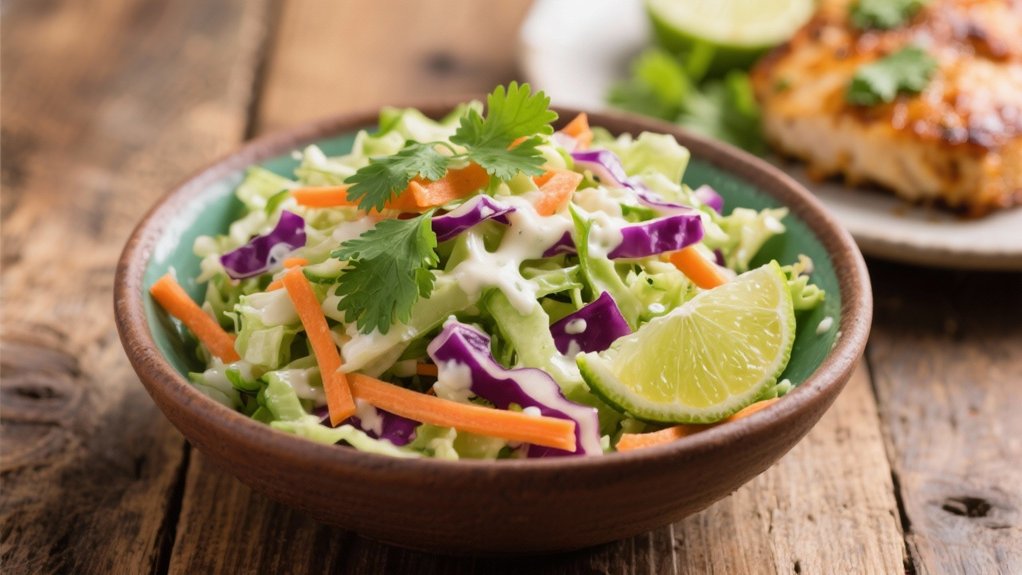 vibrant refreshing mexican coleslaw