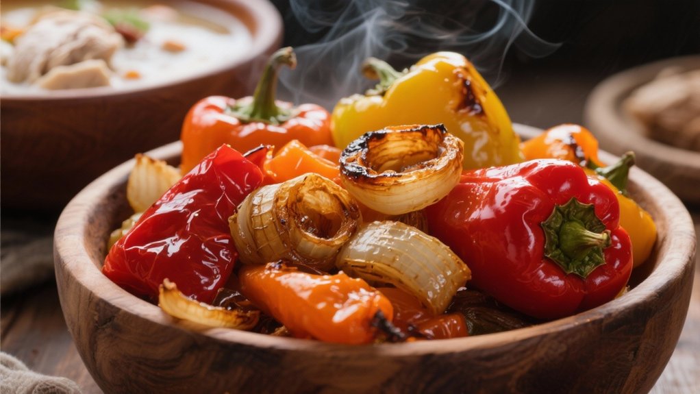 vibrant roasted vegetable delight